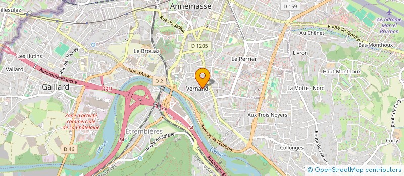 localisation de l'entreprise MU-KO à ANNEMASSE