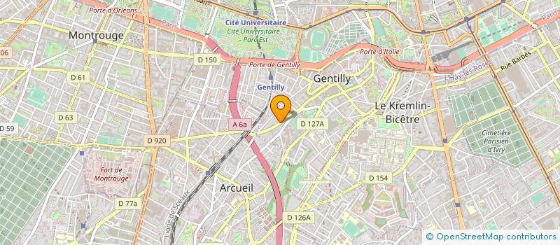 localisation de l'entreprise MU LYRAE  GENTILLY