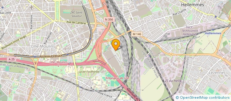 localisation de l'entreprise MU - MOUVEMENT D'USAGES à LILLE