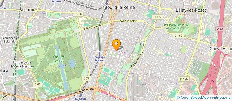 localisation de l'entreprise MU- RISK INNOVATIVE SERVICES à ANTONY