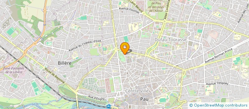 localisation de l'entreprise MUA à PAU