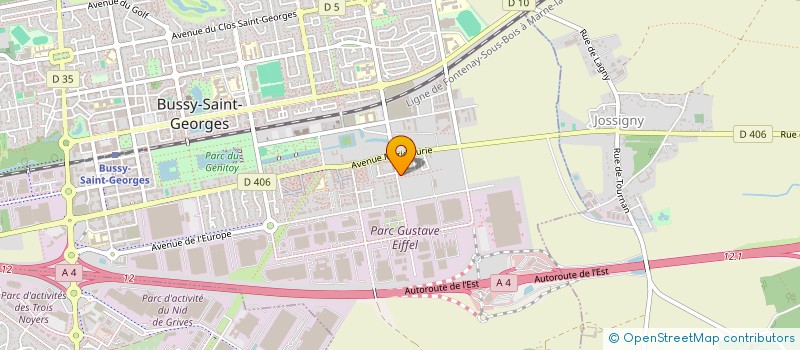 localisation de l'entreprise MUANA TELEMA  BUSSY-SAINT-GEORGES