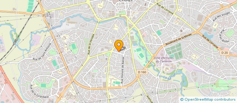localisation de l'entreprise MUAY FIGHT CHOLET  CHOLET