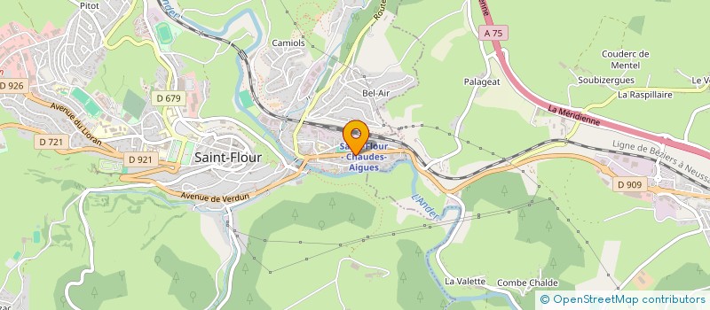 localisation de l'entreprise MUAY KHAO GYM à SAINT-FLOUR