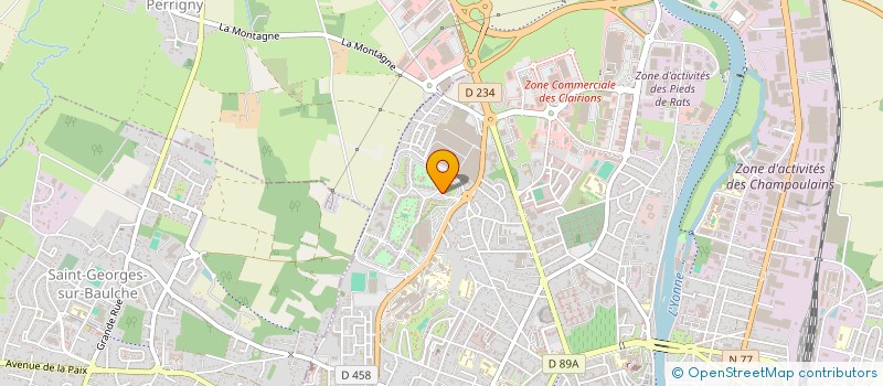 localisation de l'entreprise MUAY THAI ET KUN KHMER AUXERROIS à AUXERRE