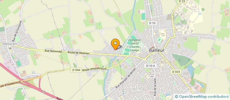 localisation de l'entreprise MUAY THAI EVOLUTION à BAILLEUL