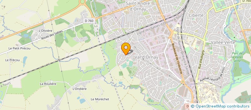 localisation de l'entreprise MUAY THAI FIGHT 85 à LA ROCHE-SUR-YON