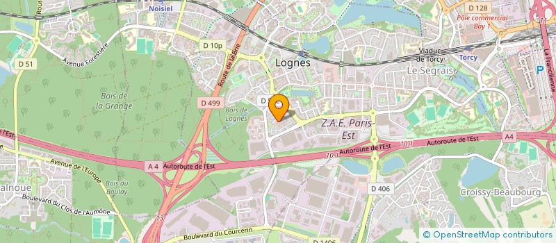 localisation de l'entreprise MUAY-THAI MMA DE LOGNES à LOGNES
