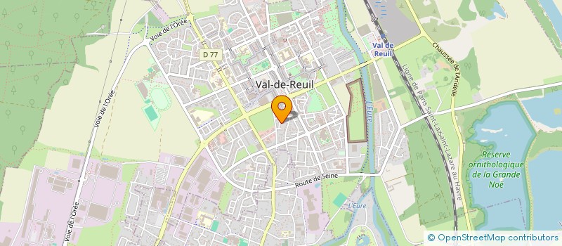 localisation de l'entreprise MUAY THAI ROLIVALOIS  VAL-DE-REUIL