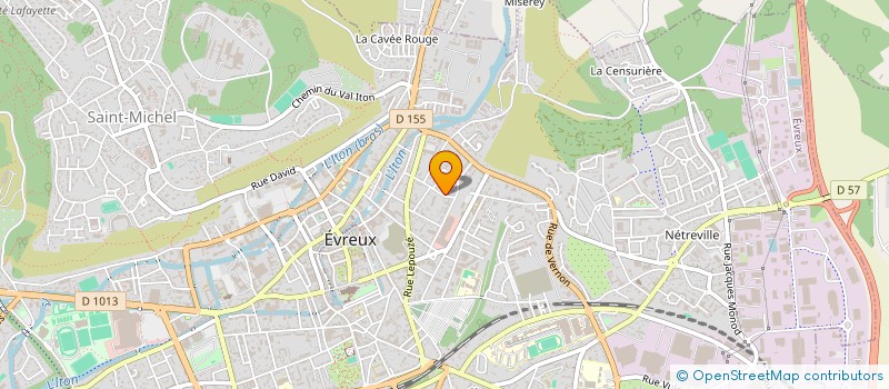 localisation de l'entreprise MUAY THAI S VORAPIN EVREUX GYM  EVREUX