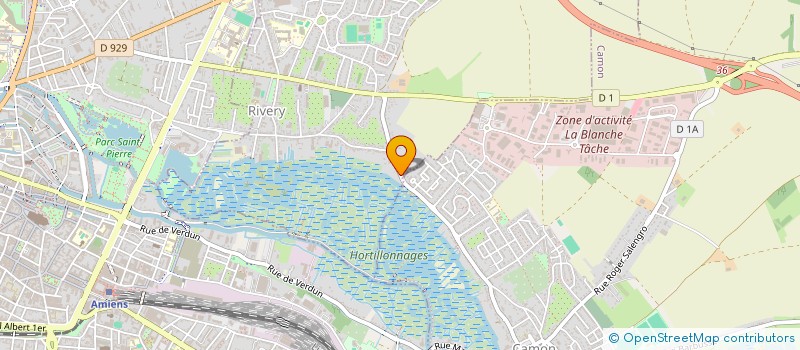 localisation de l'entreprise MUAYTHAI AMIENS  RIVERY