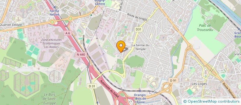 localisation de l'entreprise MUAZ  RIS-ORANGIS