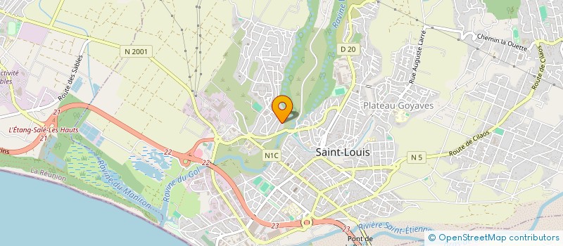 localisation de l'entreprise MUBARAK-GHANTY  SAINT-LOUIS