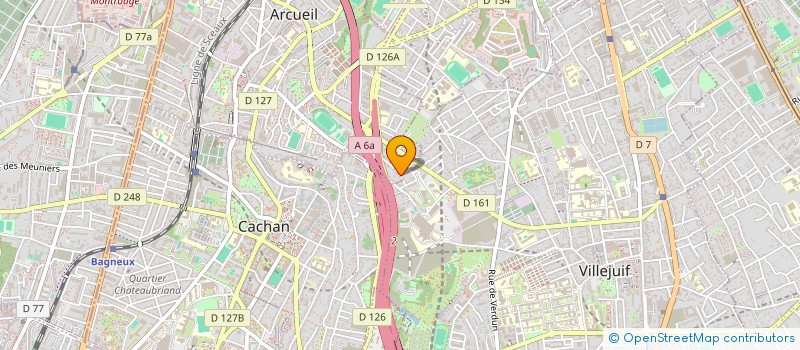 localisation de l'entreprise MUBIAO  VILLEJUIF