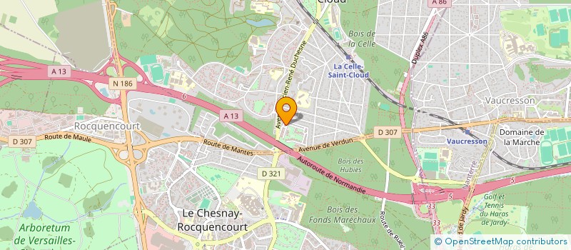 localisation de l'entreprise MUBM  LA CELLE-SAINT-CLOUD