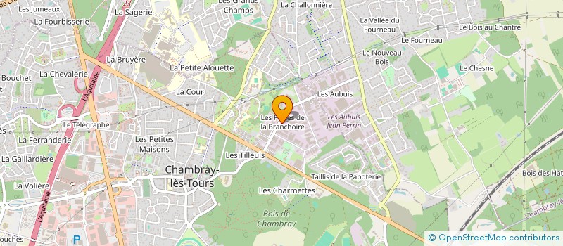 localisation de l'entreprise MUCAP  CHAMBRAY-LES-TOURS