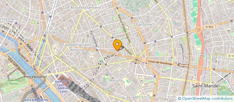 localisation de l'entreprise MUCAULD  PARIS