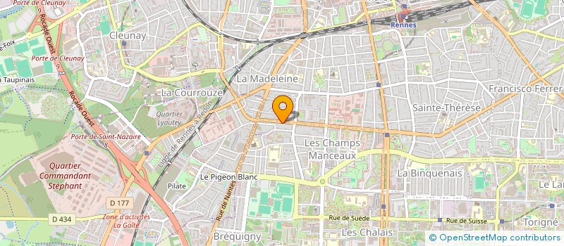 localisation de l'entreprise MUCCA  RENNES