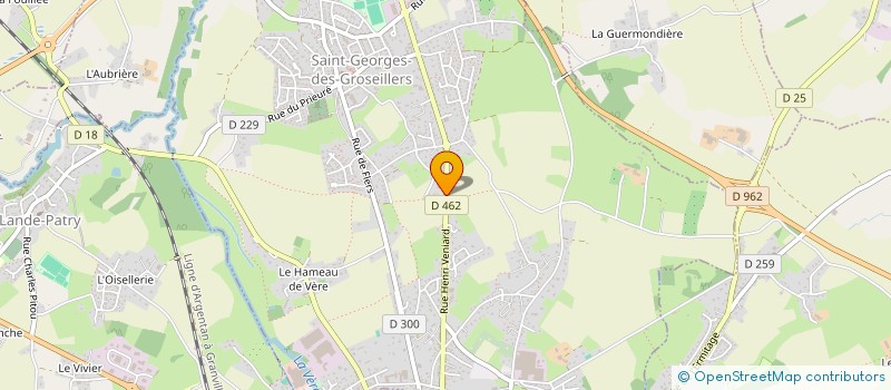 localisation de l'entreprise MUCCIANTE-BEGHELLI à SAINT-GEORGES-DES-GROSEILLERS