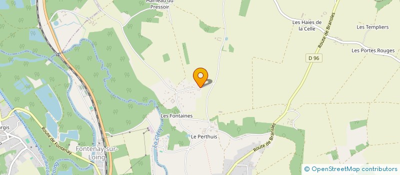 localisation de l'entreprise MUCE  FERRIERES-EN-GATINAIS