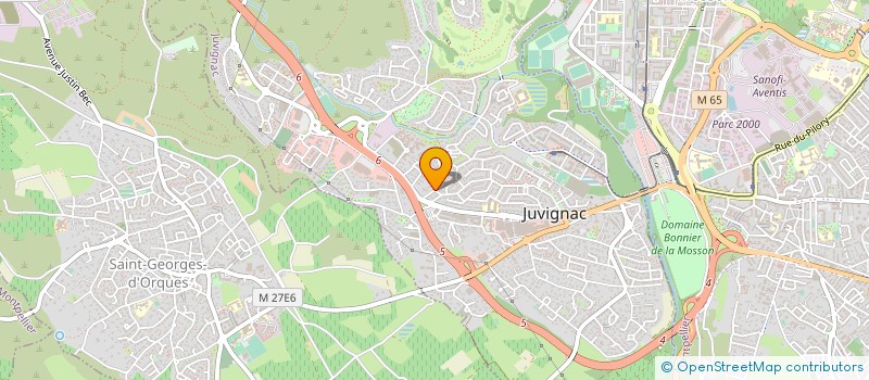 localisation de l'entreprise MUCELTA  JUVIGNAC