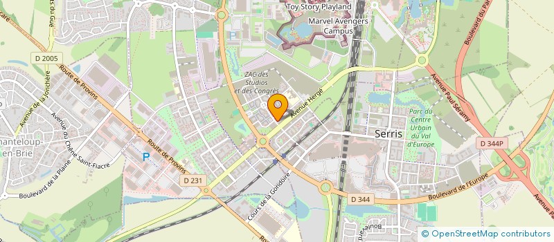 localisation de l'entreprise MUCETTE  CHESSY