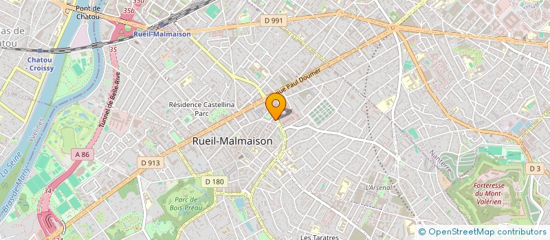 localisation de l'entreprise MUCH à RUEIL-MALMAISON
