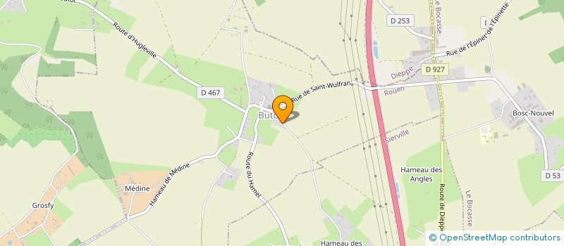 localisation de l'entreprise MUCH'S TRACK  BUTOT