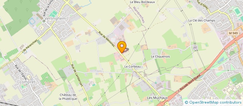 localisation de l'entreprise MUCHERY VERVAEKE PERE ET FILS à VERLINGHEM