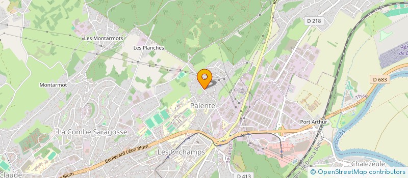 localisation de l'entreprise MUCHMUCHE COMPANY  BESANCON