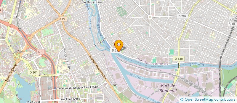 localisation de l'entreprise MUCHO PILATES STUDIO  VINCENNES