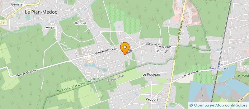 localisation de l'entreprise MUCIGNATO GENERALE DU BATIMENT à LE PIAN-MEDOC