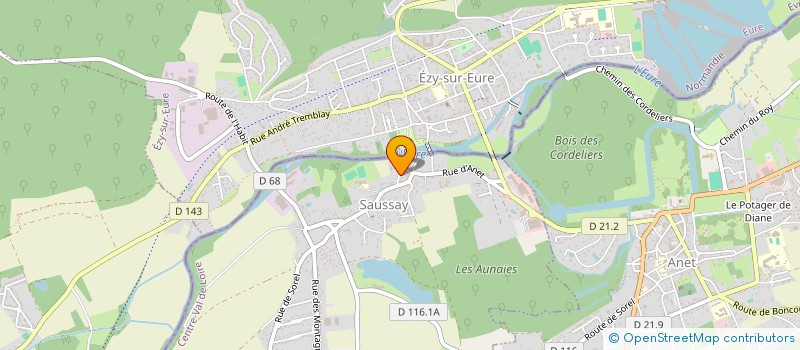 localisation de l'entreprise MUCO A HAUT NIVEAU à SAUSSAY