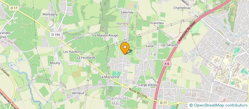 localisation de l'entreprise MUCYGAYAN à CHARNAY-LES-MACON