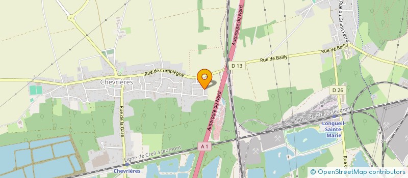 localisation de l'entreprise MUD RACING TEAM  CHEVRIERES