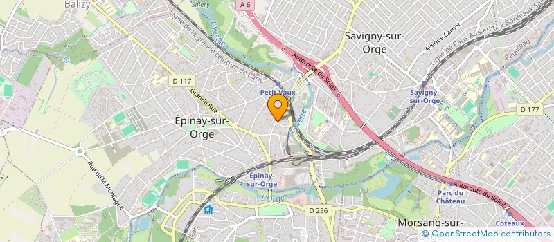 localisation de l'entreprise MUDA PARIS à EPINAY-SUR-ORGE