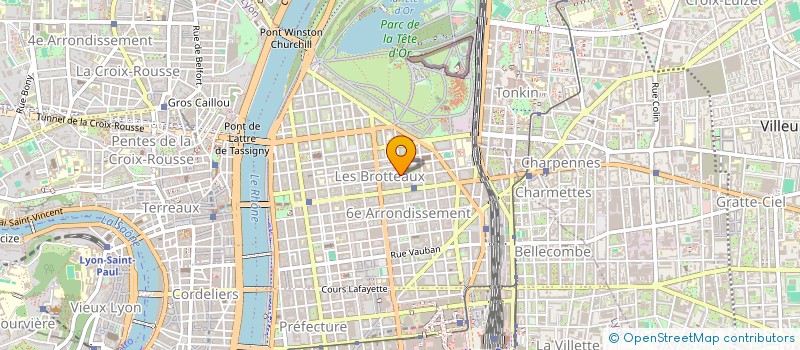 localisation de l'entreprise MUDAN à LYON