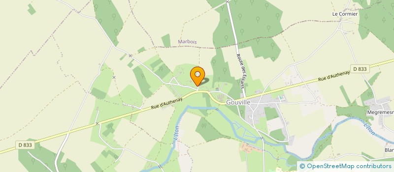 localisation de l'entreprise MUDANTE  MESNILS-SUR-ITON