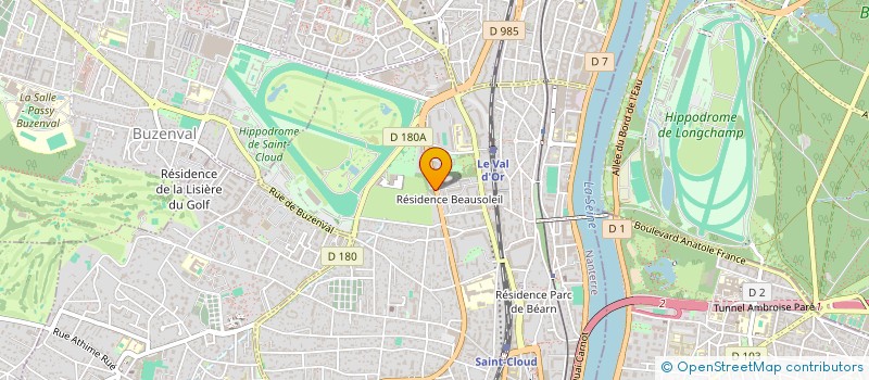 localisation de l'entreprise MUDARIS CORP à SAINT-CLOUD