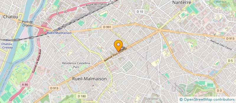 localisation de l'entreprise MUDITA CONSULTING à RUEIL-MALMAISON