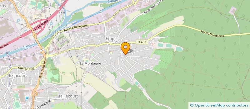 localisation de l'entreprise MUDO  ETUPES