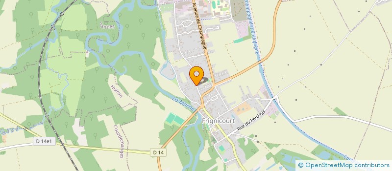 localisation de l'entreprise MUDOMAPI  FRIGNICOURT