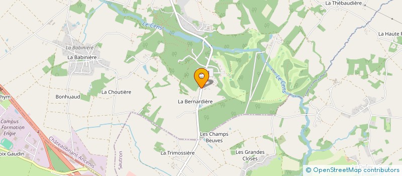 localisation de l'entreprise MUDRA à VIGNEUX-DE-BRETAGNE