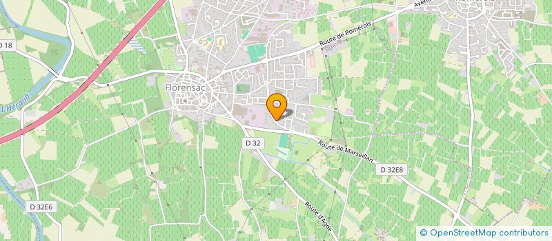 localisation de l'entreprise MUDRAGADA  FLORENSAC