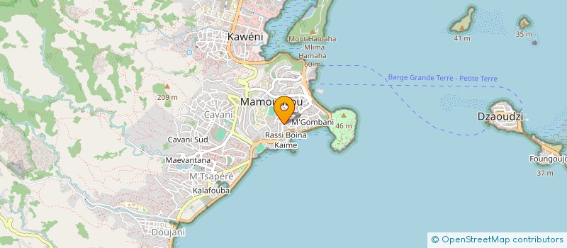 localisation de l'entreprise MUDU à MAMOUDZOU