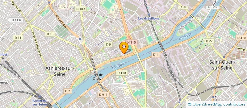 localisation de l'entreprise MUEE OBJECTS à ASNIERES-SUR-SEINE