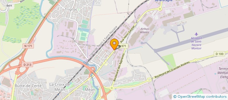 localisation de l'entreprise MUEHLHAN  SAINT-NAZAIRE