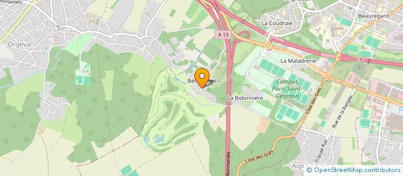 localisation de l'entreprise MUERTISSIMA  POISSY