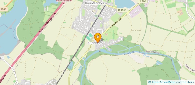 localisation de l'entreprise MUFACTP  ROUNTZENHEIM-AUENHEIM