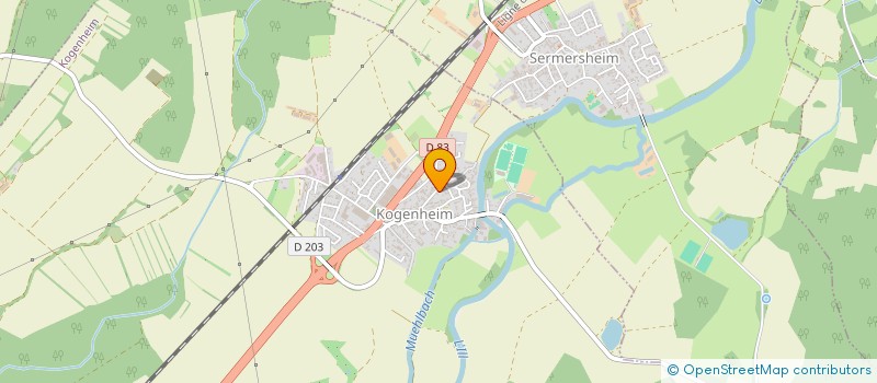 localisation de l'entreprise MUFASA  KOGENHEIM